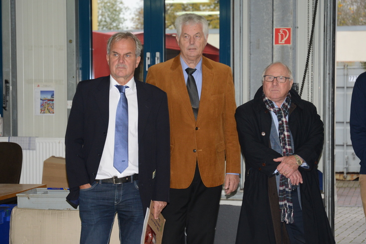 Dieter Ohls, Uwe Reese und Uwe Seeler