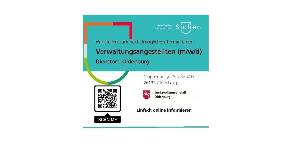 Stellenausschreibung Verwaltungsangestellten (m/w/d)
