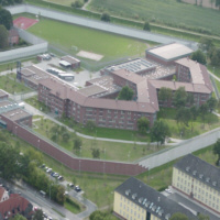 Luftbildaufnahme der Justizvollzugsanstalt Oldenburg